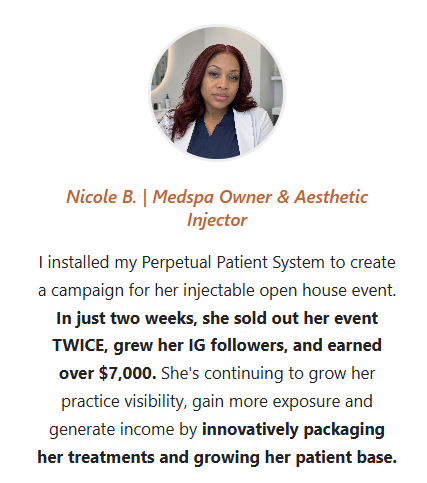 Nicole B. testimonial